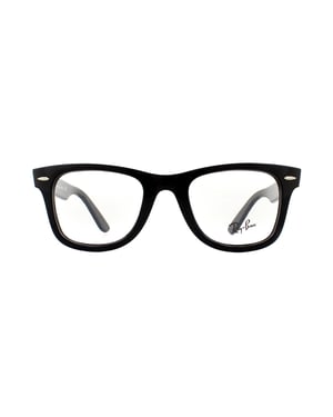 Ray-Ban Vierkante Zwarte Unisex Vrouwen Brilmonturen