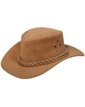 Cowboy Outback suède Aussie Bush-hoed