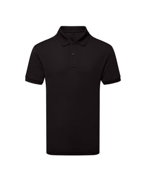 Asquith & Fox Heren Glacier Tech Poloshirt (Zwart)