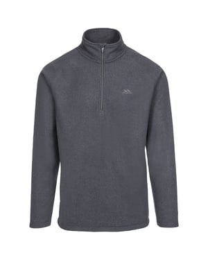 Trespass - Heren Keynote Anti Pluis 1/4 Rits Fleece Vest (Donkergrijs)