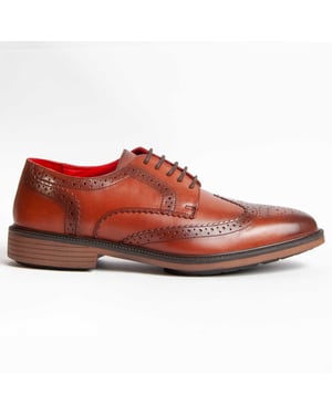 Purapiel Oxford schoen Cabale Bruin