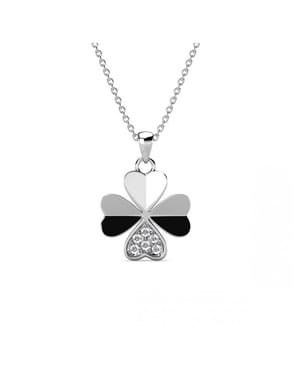 Clover Petal Hangers - Oostenrijks kristal