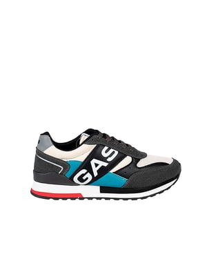 Gas Sneakers Yohn MIX2 Mannen Grijs