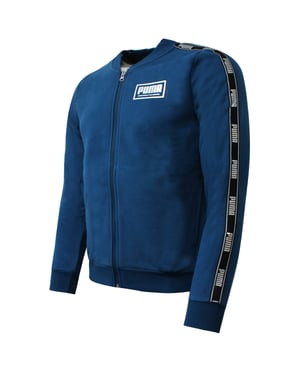 Puma Holiday Pack Bomberjack Taped Logo Blue Track Top 581767 38