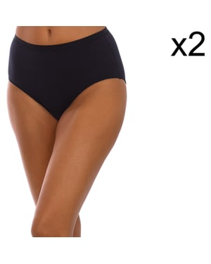 Pack-2 Bio Midi slips P0AZK vrouwen