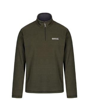 Regatta - Geweldig voor Buiten Heren Thompson Half Zip Fleece Sweater (Dark Khaki)