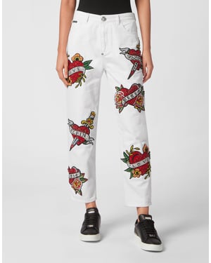 Jeans Mom Pasvorm Love