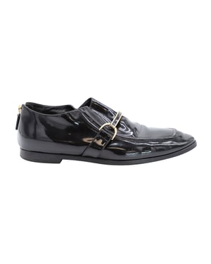 Stella McCartney Morgana Loafers in Zwart Leren Lak