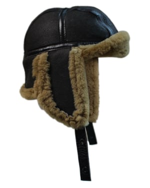 Heren RAF Aviator schapenvacht B-55 Trapper hoed