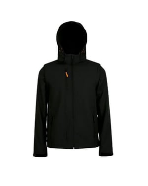 SOLS Herenslaapzak Pro Softshell Jacket (Zwart)