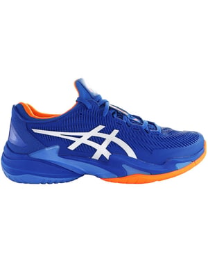 Asics Court FF 3 Novak Heren Blauwe Tennis Schoenen