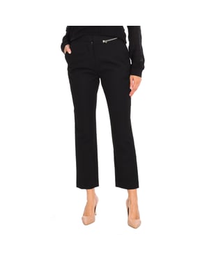 Lange broek met ritszak 16F2PA08 vrouw