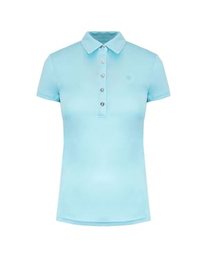 Ariat Talent Dames Lichtblauw Poloshirt