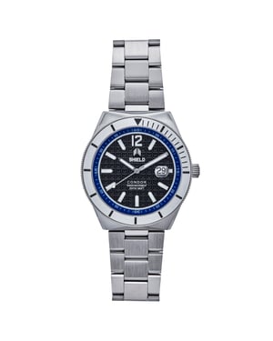 Shield Condor Armbandhorloge met datum - Wit