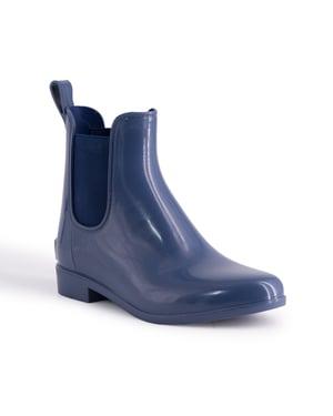 Aus Wooli Australia Womens Regenlaarzen Met Inlegzool Van Schaapsvacht NAVY
