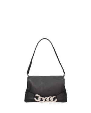 John Richmond schoudertas Vrouwen BLACK AND GOLD
