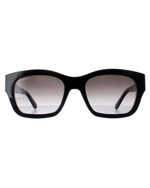 Salvatore Ferragamo SF1012S 001 zwart grijs gradiÃ«nt zonnebril