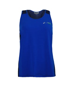 Asics Paris Womens Blauwe Tanktop