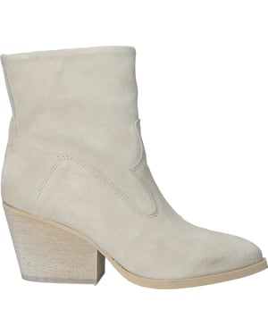 CASSIDY - ZL91 OFF WHITE - ZIPPER BOOT