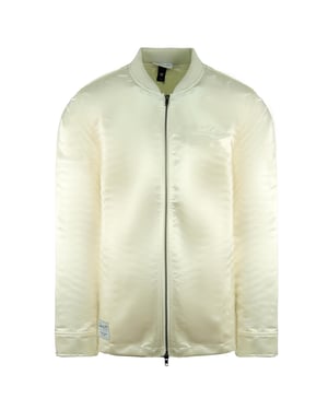 Mitchell & Ness Effen Heren Crème Jas