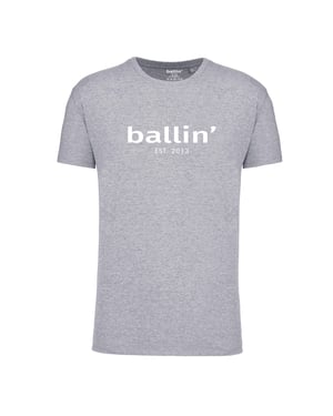 Ballin Est. 2013 Tee SS Regular Fit Shirt Grijs