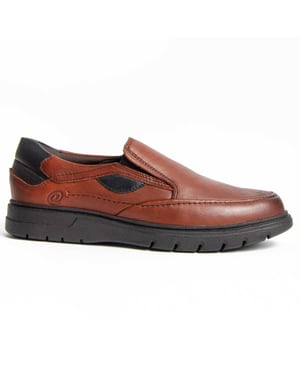Purapiel mocassin Confore2 Bruin
