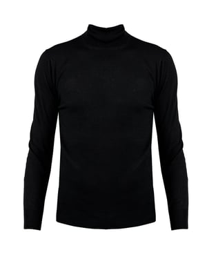 Xagon Man stoppen Turtleneck Mannen zwart