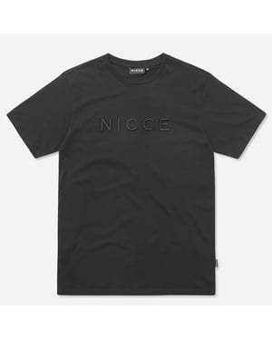Nicce Mercury Heren Zwart T-Shirt