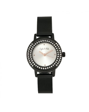 Sophie & Freda Cambridge armbandhorloge met Swarovski-kristallen