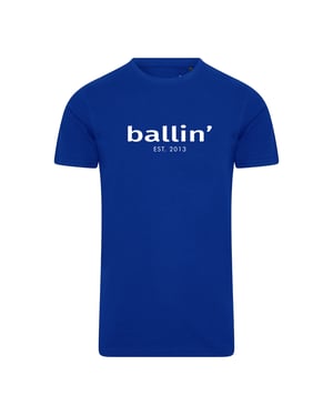 Ballin Est. 2013 Tee SS Tapered Fit Shirt Blauw