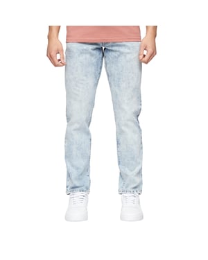 Crosshatch Heren Cadman Rechte Jeans (Lichte wasbeurt)