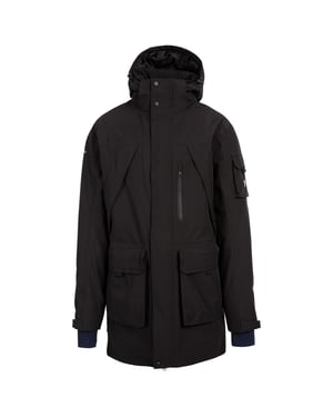 Trespass Heren Pelsall TP75 Waterdichte Jas (Zwart)