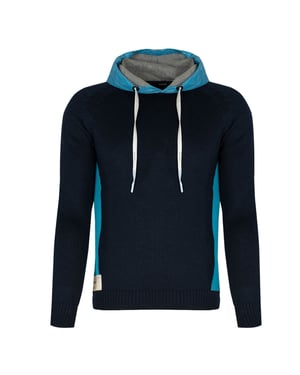 Takeshy Kurosawa stoppen With Hood Mannen blauw