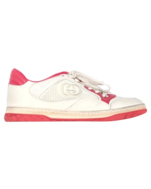 Gucci MAC80 Sneakers in Rode Leer