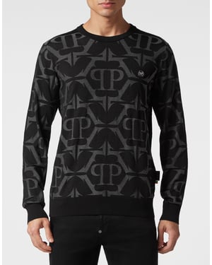 Pullover Ronde Hals Chrome