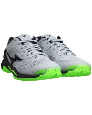 Mizuno Wave Heren Stealth Grijs Handbalschoenen