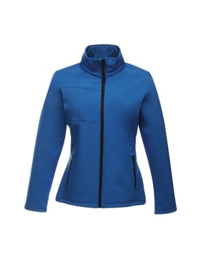 Regatta Dames/Dames Octagon II Waterdichte Zachte Shell Jas (Oxford Blauw/Zwart)