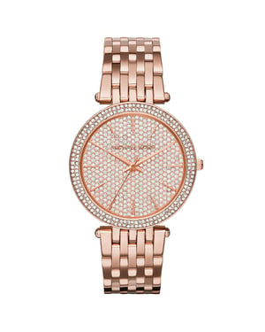 Michael Kors MK3439 Dameshorloge Darci Rose Goud Gegolfd