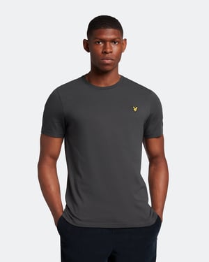 Lyle & Scott effen T-shirt in grijs