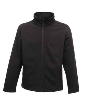 Regatta Klassiek Heren Waterafstotend Softshell-jasje (Zwart)