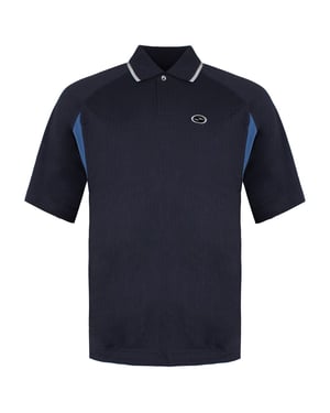 Nike Swoosh Heren Navy Blauw Poloshirt