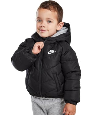 NIKE Core gewatteerd jack voor kinderen in zwart