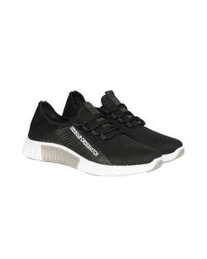Crosshatch Heren Nimbus Trainers (Zwart)