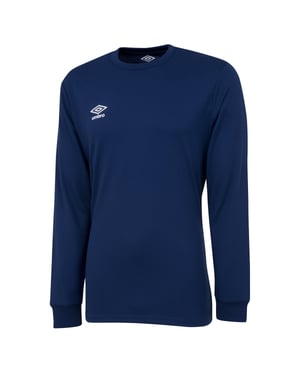 Umbro Heren Club Jersey met lange mouwen (Marine)