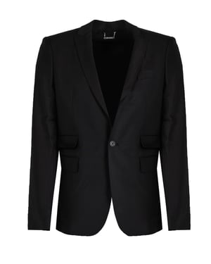 Les Hommes Garnitur Classic City Mannen zwart
