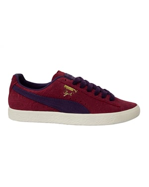 Puma Classic Clyde Basket Paisley Leather Low Lace Up Herentrainers 369279 01