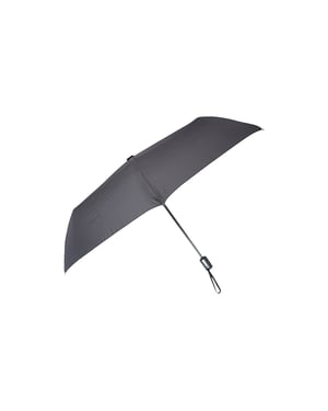 Mountain Warehouse Windbestendige Vouwparaplu (Zwart)