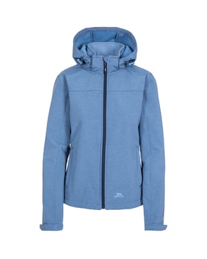Trespass Dames/dames Leah Waterdicht Softshell-jasje (Denim Blue Marl)
