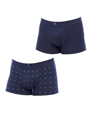Pack-2 Boxers ademende stof KLB2 heren