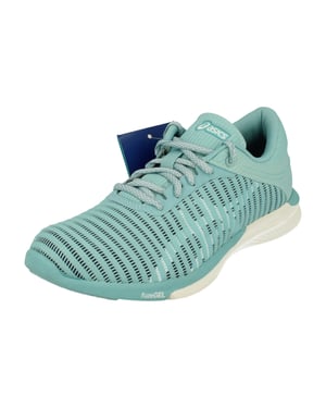Asics Fusex Rush Adapt Dames Blauwe Sneakers